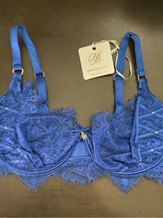 Honey Birdette Other - NWT Honey Birdette 36H Cobalt Blue Elsie Bra